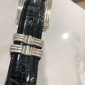 Women’s Rewards Alligator and sterling, silver exquisite authentic belt, small Rewards | Accessories | Womens Rewards Alligator And  main image 3